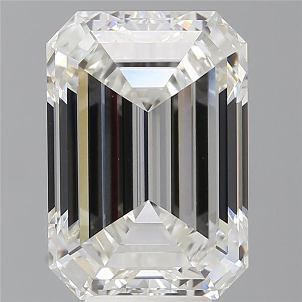 7.06 ct. emerald Lab Grown Diamond front image