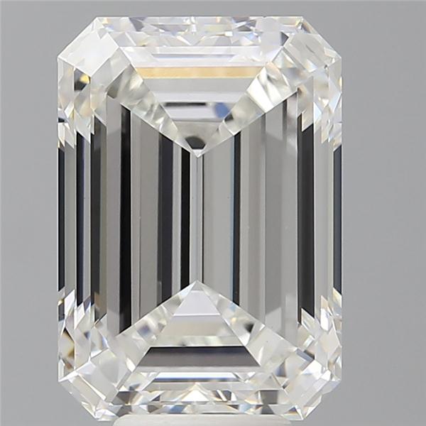 7.53 ct. emerald Lab Grown Diamond front image