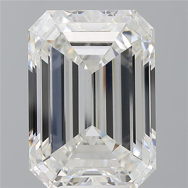 8.06 ct. emerald Lab Grown Diamond front image