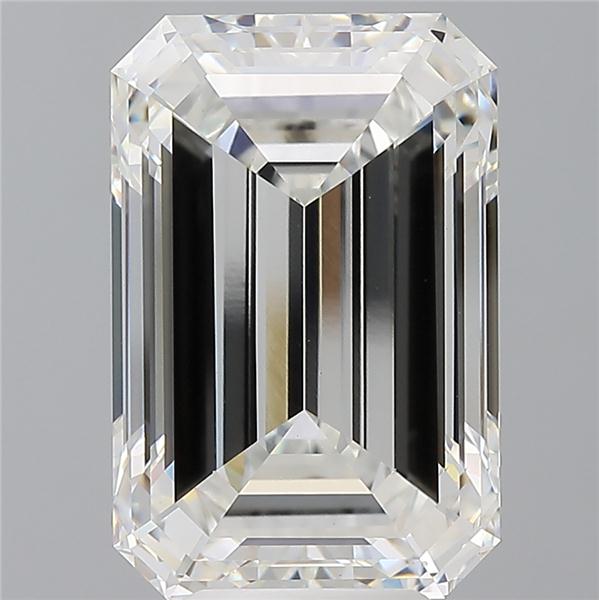 7.50 ct. emerald Lab Grown Diamond front image