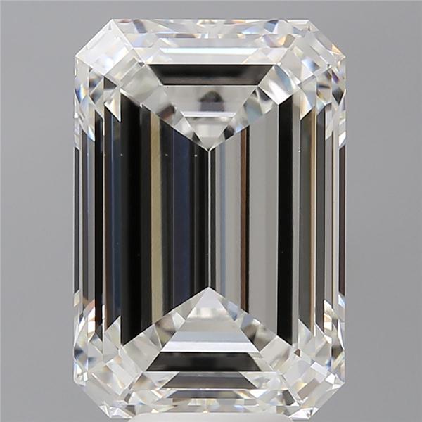 8.55 ct. emerald Lab Grown Diamond front image