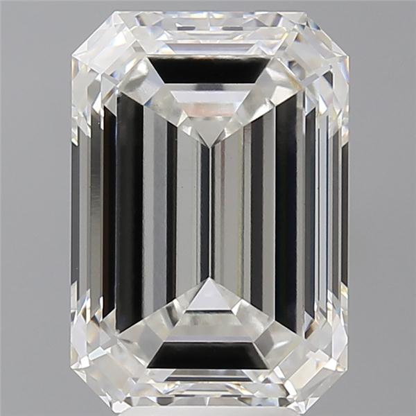 6.54 ct. emerald Lab Grown Diamond front image
