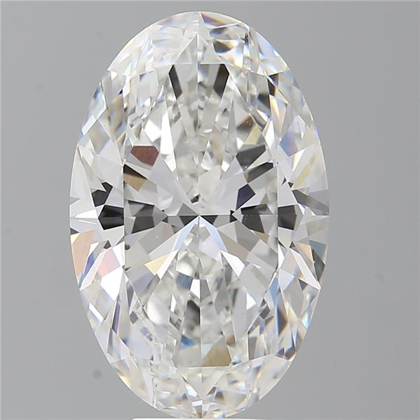 8.52 ct. oval Lab Grown Diamond front image