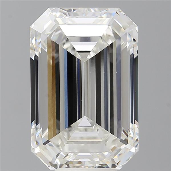 9.52 ct. emerald Lab Grown Diamond front image