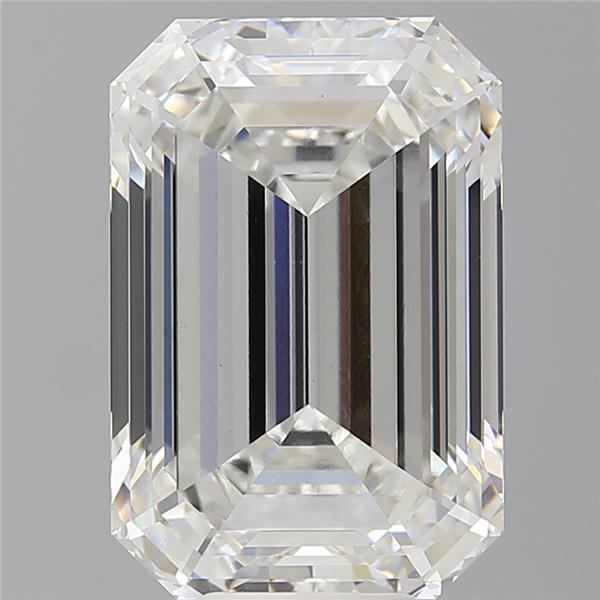 9.60 ct. emerald Lab Grown Diamond front image