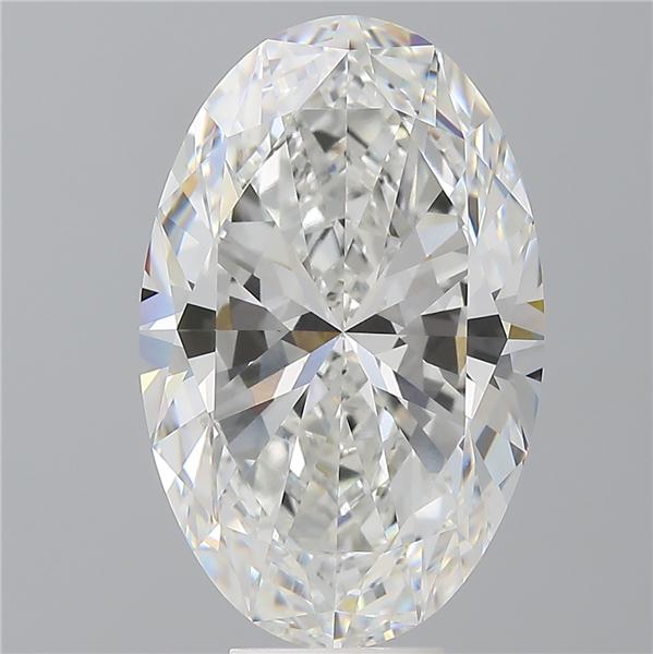 9.01 ct. oval Lab Grown Diamond front image