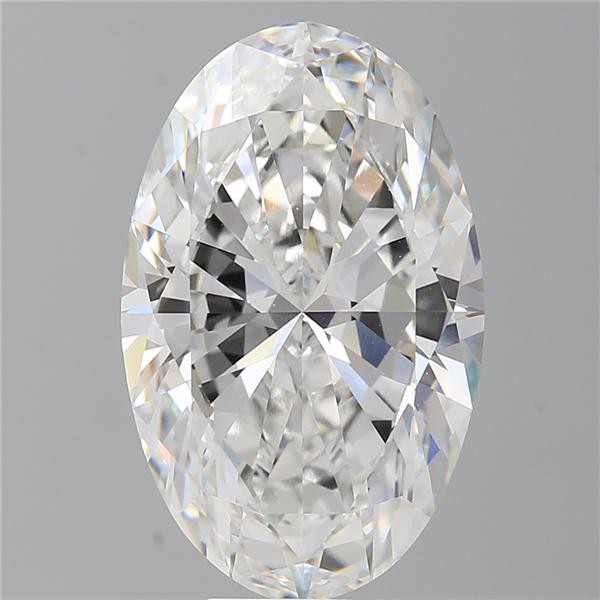 9.09 ct. oval Lab Grown Diamond front image
