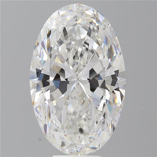 9.01 ct. oval Lab Grown Diamond front image