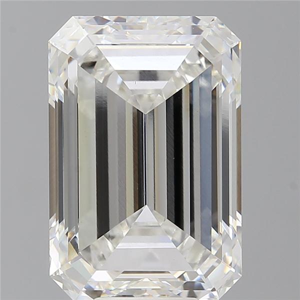 9.93 ct. emerald Lab Grown Diamond front image