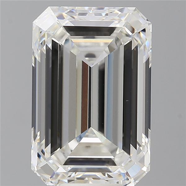 10.56 ct. emerald Lab Grown Diamond front image