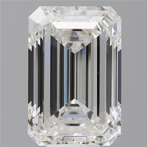10.52 ct. emerald Lab Grown Diamond front image