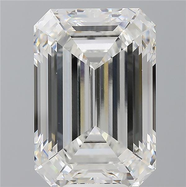 11.60 ct. emerald Lab Grown Diamond front image