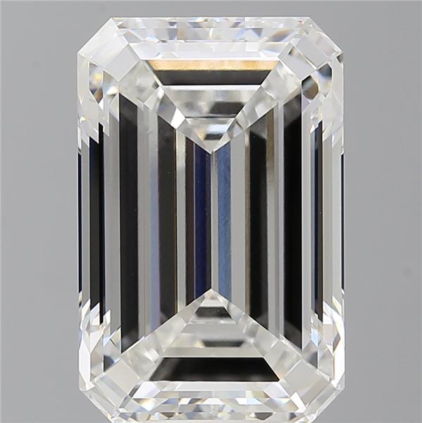 11.57 ct. emerald Lab Grown Diamond front image