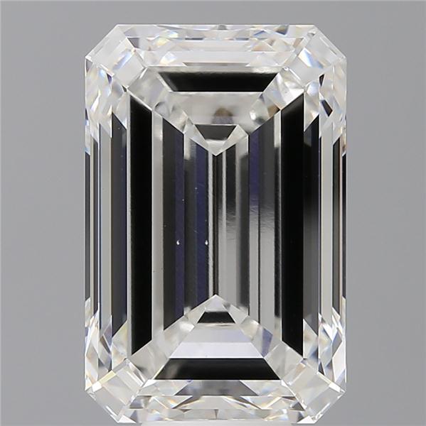 11.53 ct. emerald Lab Grown Diamond front image