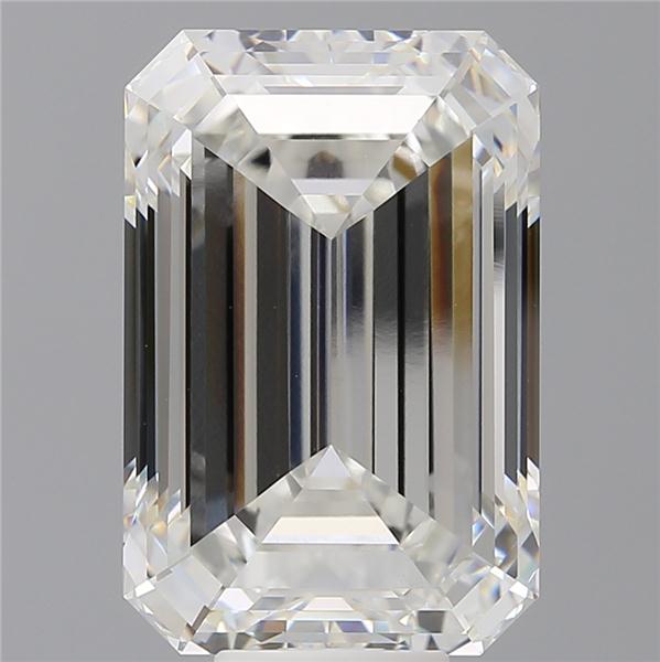 11.60 ct. emerald Lab Grown Diamond front image