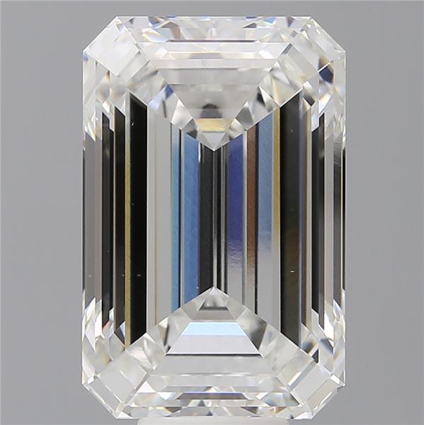 11.60 ct. emerald Lab Grown Diamond front image
