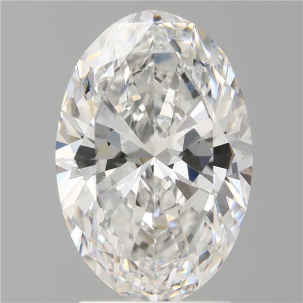 2.60 ct. oval Lab Grown Diamond front image