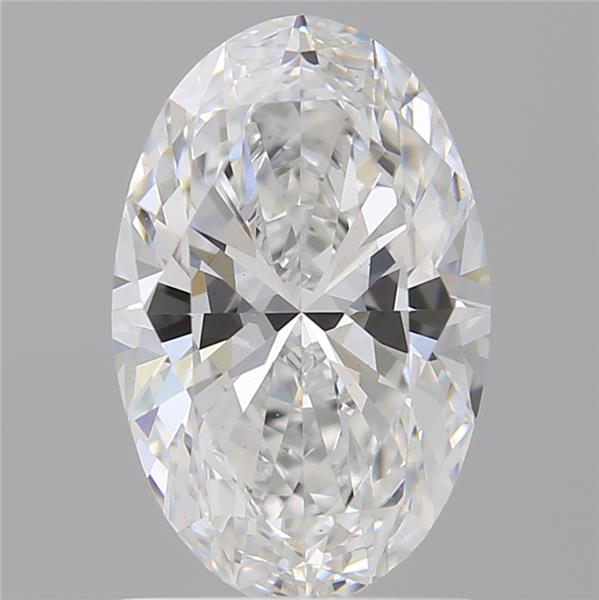 1.60 ct. oval Lab Grown Diamond front image