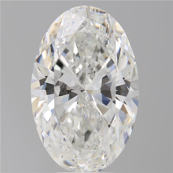8.02 ct. oval Lab Grown Diamond front image