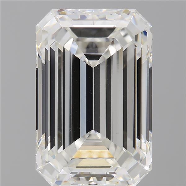 9.07 ct. emerald Lab Grown Diamond front image