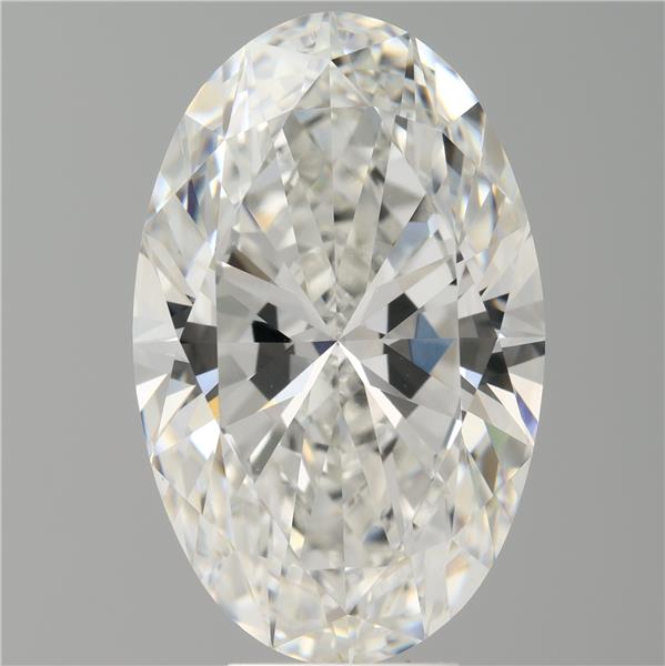 7.59 ct. oval Lab Grown Diamond front image