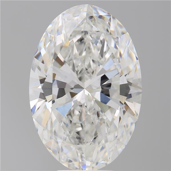9.04 ct. oval Lab Grown Diamond front image