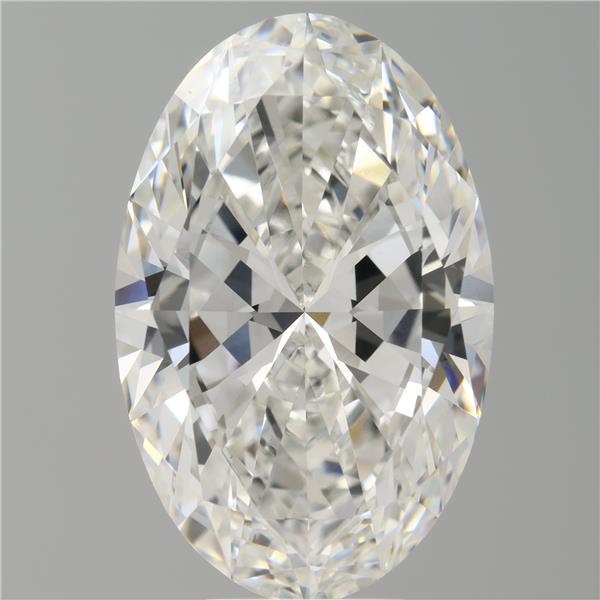 8.05 ct. oval Lab Grown Diamond front image
