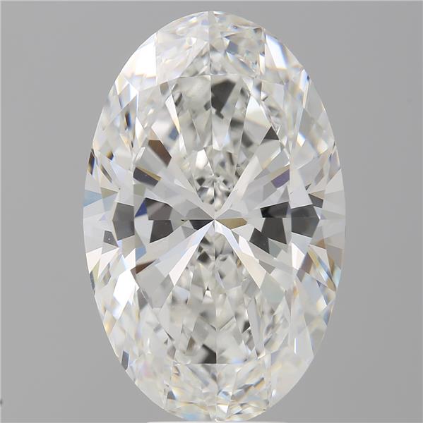 8.03 ct. oval Lab Grown Diamond front image