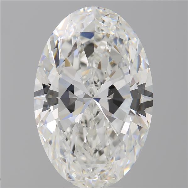 9.04 ct. oval Lab Grown Diamond front image