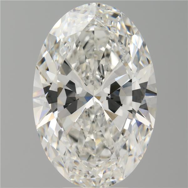 7.10 ct. oval Lab Grown Diamond front image