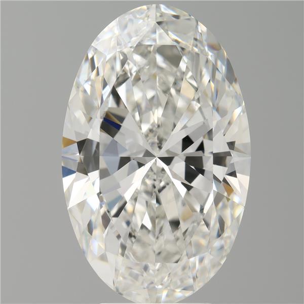 6.01 ct. oval Lab Grown Diamond front image