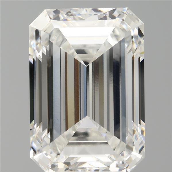 7.02 ct. emerald Lab Grown Diamond front image