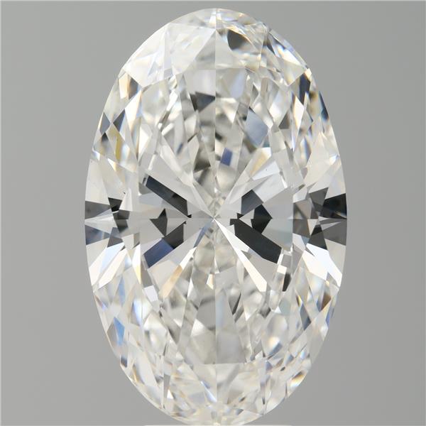 6.60 ct. oval Lab Grown Diamond front image