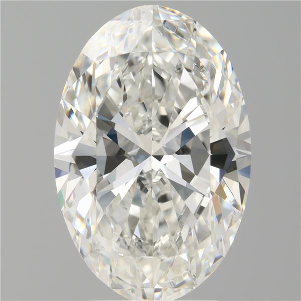 4.08 ct. oval Lab Grown Diamond front image