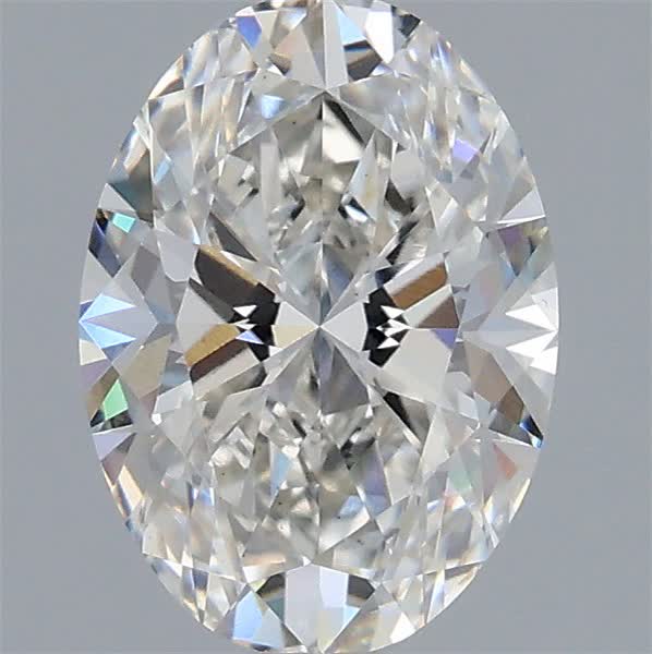 1.74 ct. oval Lab Grown Diamond front image