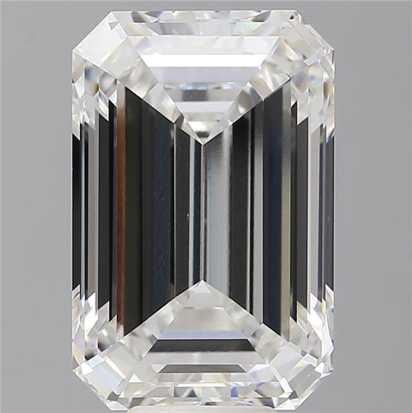 10.02 ct. emerald Lab Grown Diamond front image