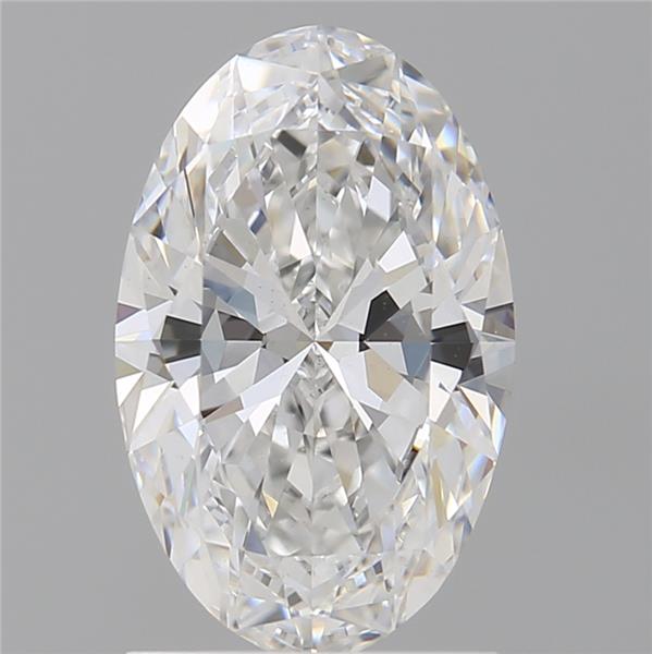 1.59 ct. oval Lab Grown Diamond front image