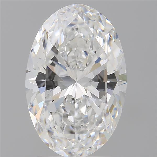 3.03 ct. oval Lab Grown Diamond front image