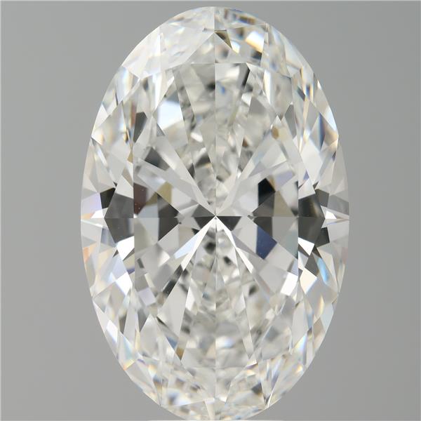 9.08 ct. oval Lab Grown Diamond front image