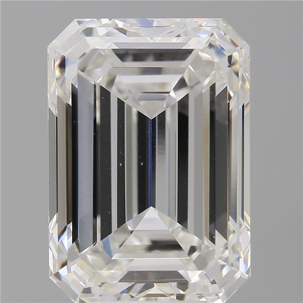 7.02 ct. emerald Lab Grown Diamond front image