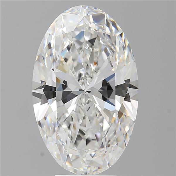 6.52 ct. oval Lab Grown Diamond front image