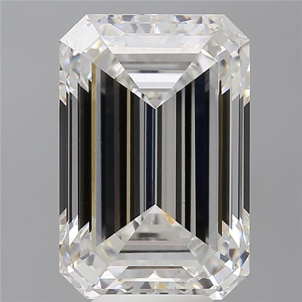 7.51 ct. emerald Lab Grown Diamond front image