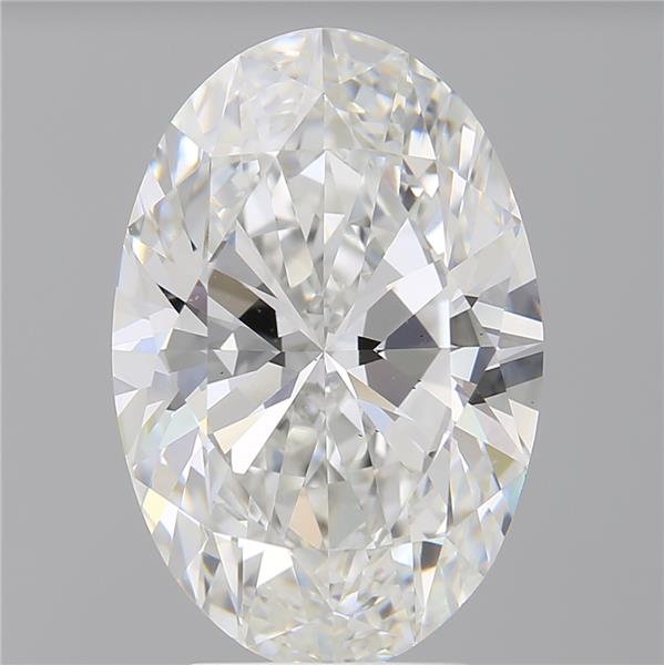 4.50 ct. oval Lab Grown Diamond front image