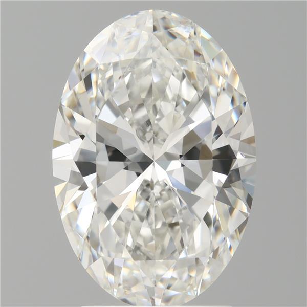 3.04 ct. oval Lab Grown Diamond front image