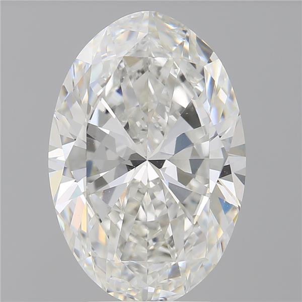 4.02 ct. oval Lab Grown Diamond front image