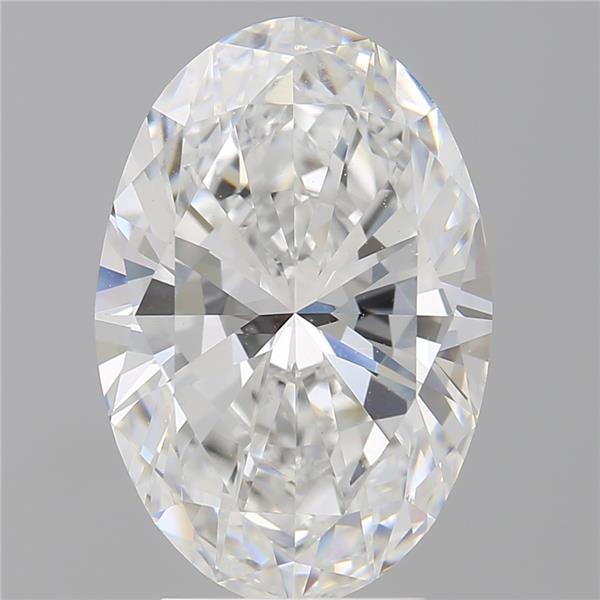 4.05 ct. oval Lab Grown Diamond front image