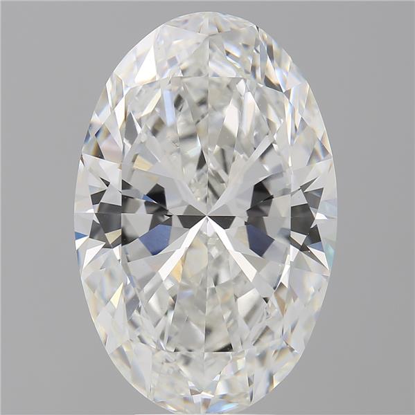 7.11 ct. oval Lab Grown Diamond front image