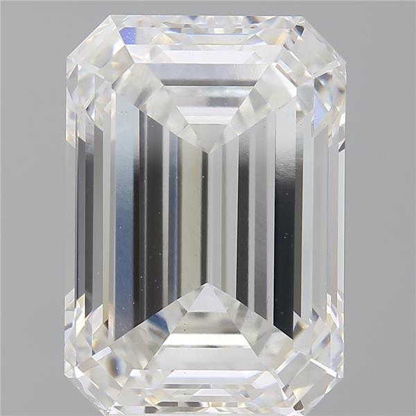 7.10 ct. emerald Lab Grown Diamond front image