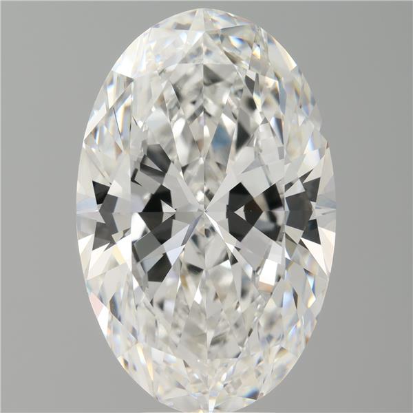 8.59 ct. oval Lab Grown Diamond front image