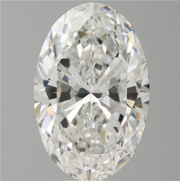 9.10 ct. oval Lab Grown Diamond front image